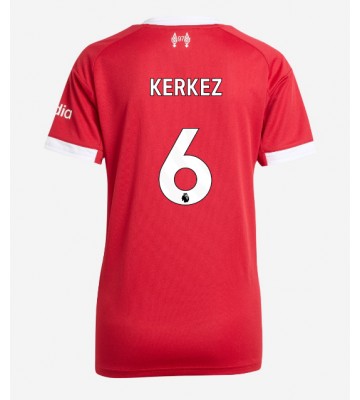Liverpool Milos Kerkez #6 Hjemmebanetrøje Dame 2025-26 Kortærmet